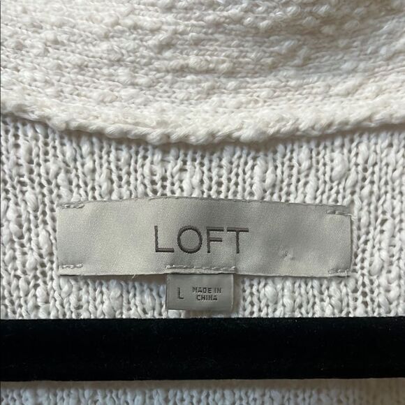 Cozy White Button-Up Cardigan Sweater - Picture 2 of 6